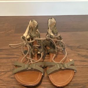 Green Sandals